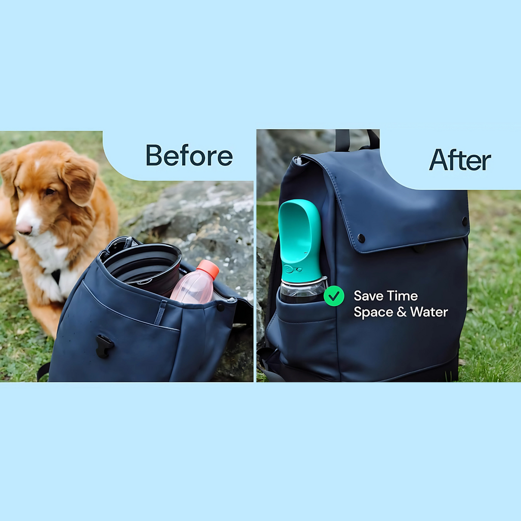 Portable Dog Water Bottle – Leak Proof Pet Dispenser