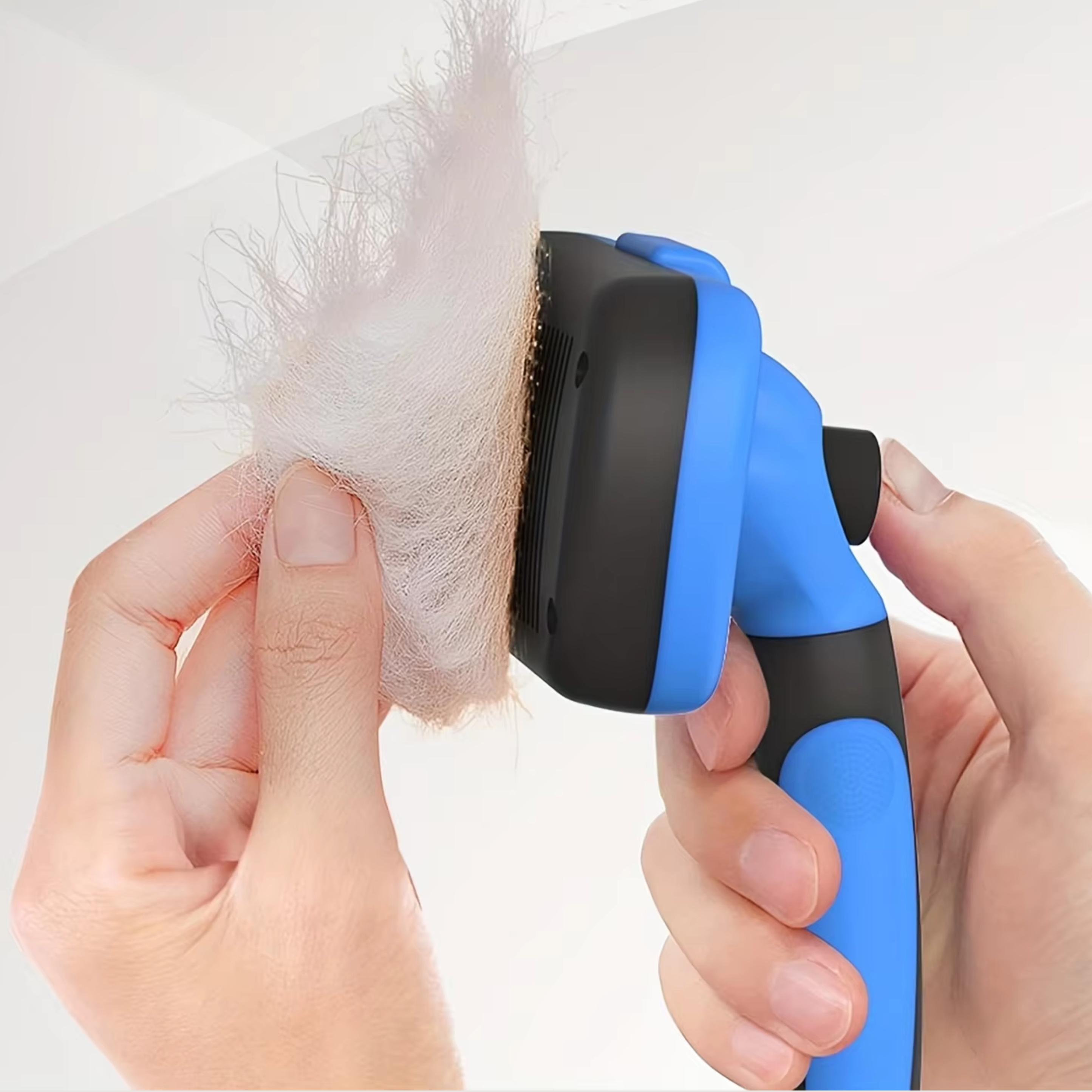 Self Cleaning Slicker Brush for Dogs & Cats – Grooming & Deshedding Tool