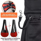 Small Dog Sling Carrier | Hands-Free Pet Bag for Puppies & Cats