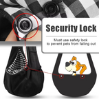 Small Dog Sling Carrier | Hands-Free Pet Bag for Puppies & Cats