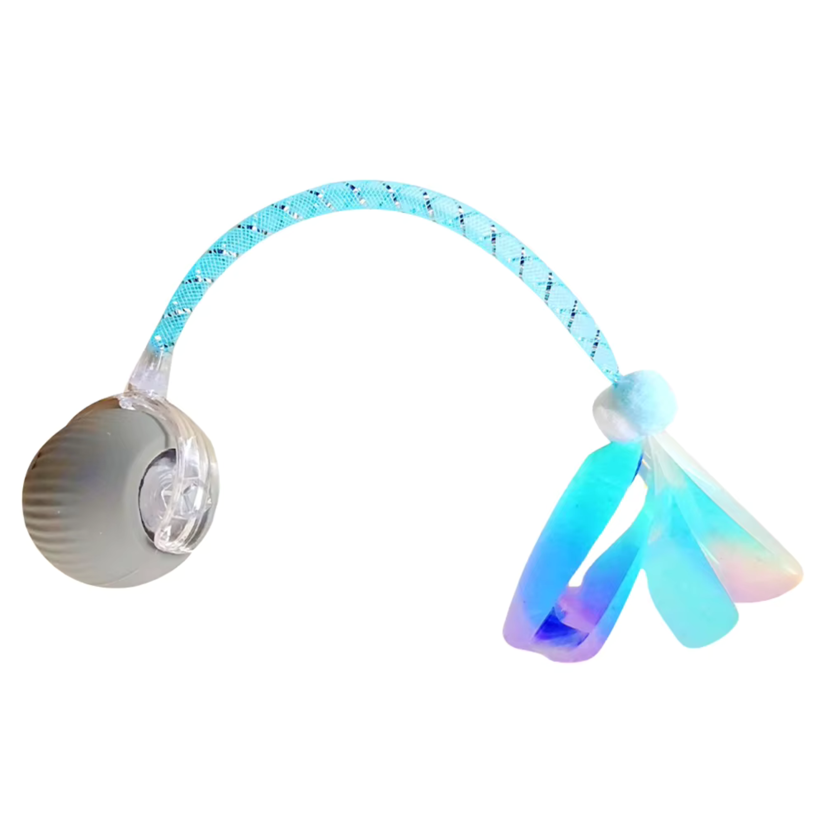 Interactive Cat Toy Ball with Moving Tail – Motion Activated Kitten Toy