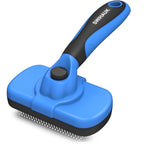 Self Cleaning Slicker Brush for Dogs & Cats – Grooming & Deshedding Tool