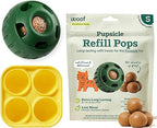 Interactive Dog Enrichment Toy Starter Pack with Treat Molds & Chicken-Flavored Snacks