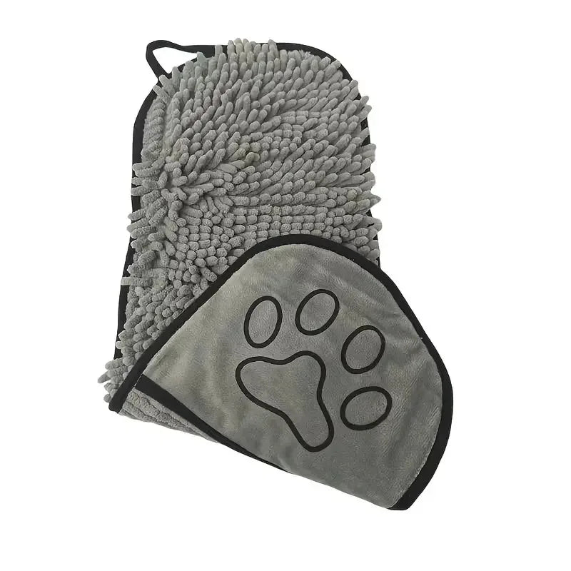 Ultra-Soft, Super-Absorbent Pet Bath Towel — Quick-Dry Dog & Cat Wrap