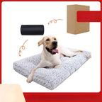Washable Plush Dog Bed | Deluxe Crate Pad for Small to Large Dogs