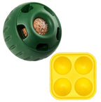 Interactive Dog Enrichment Toy Starter Pack with Treat Molds & Chicken-Flavored Snacks