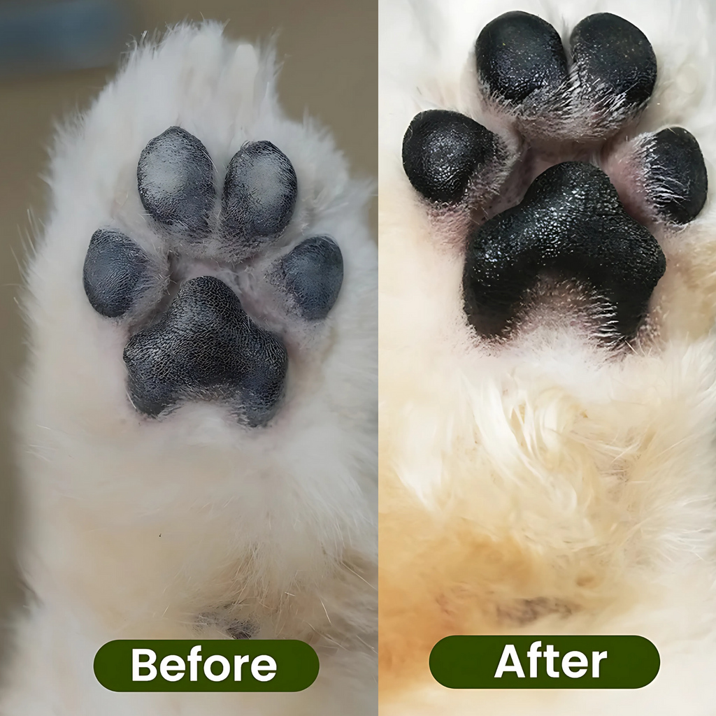 Foaming Dog Paw Cleaner with Scrubber Brush – No-Rinse Pet Foot Washer for Cats & Dogs