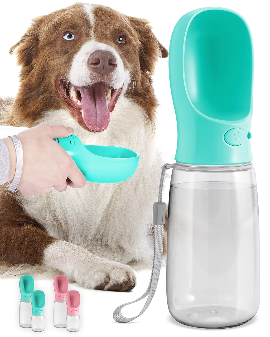 Portable Dog Water Bottle – Leak Proof Pet Dispenser